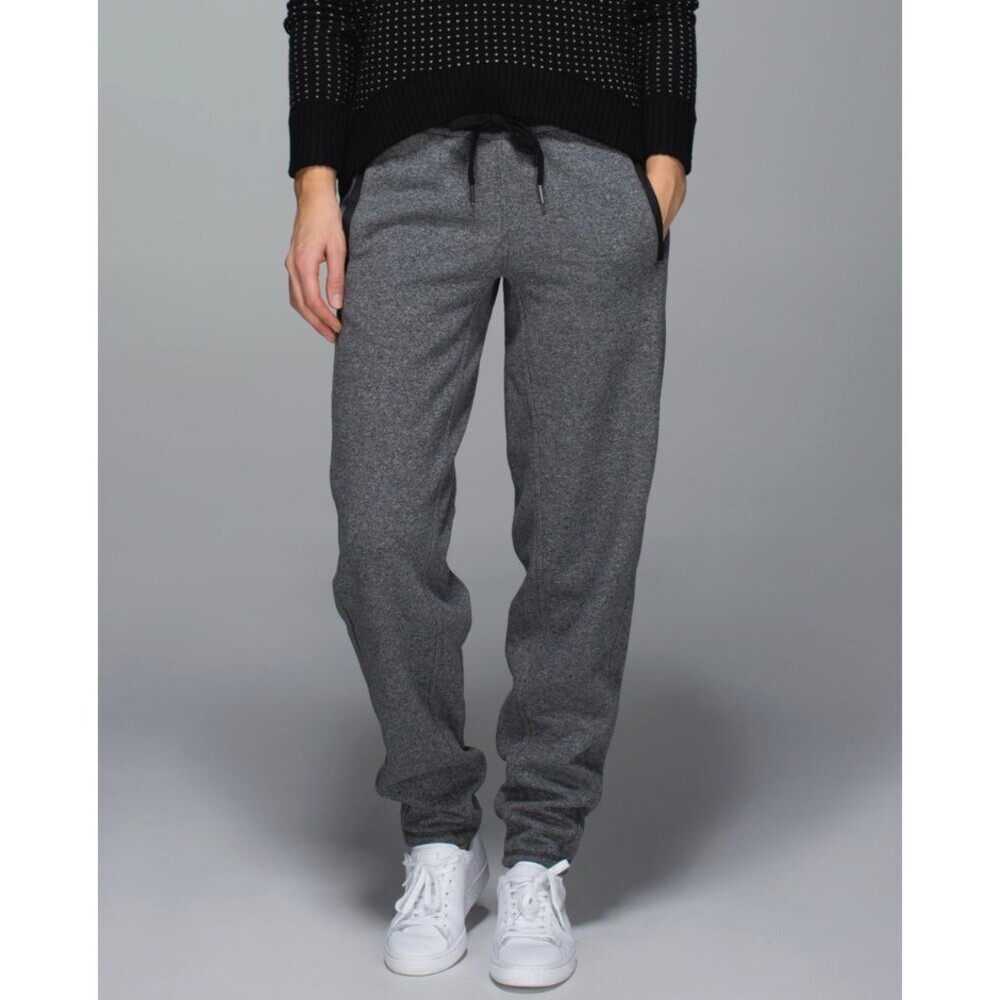 Lululemon NWT Vintage Karmacollected Pant Heathered Speckled Black Size 10